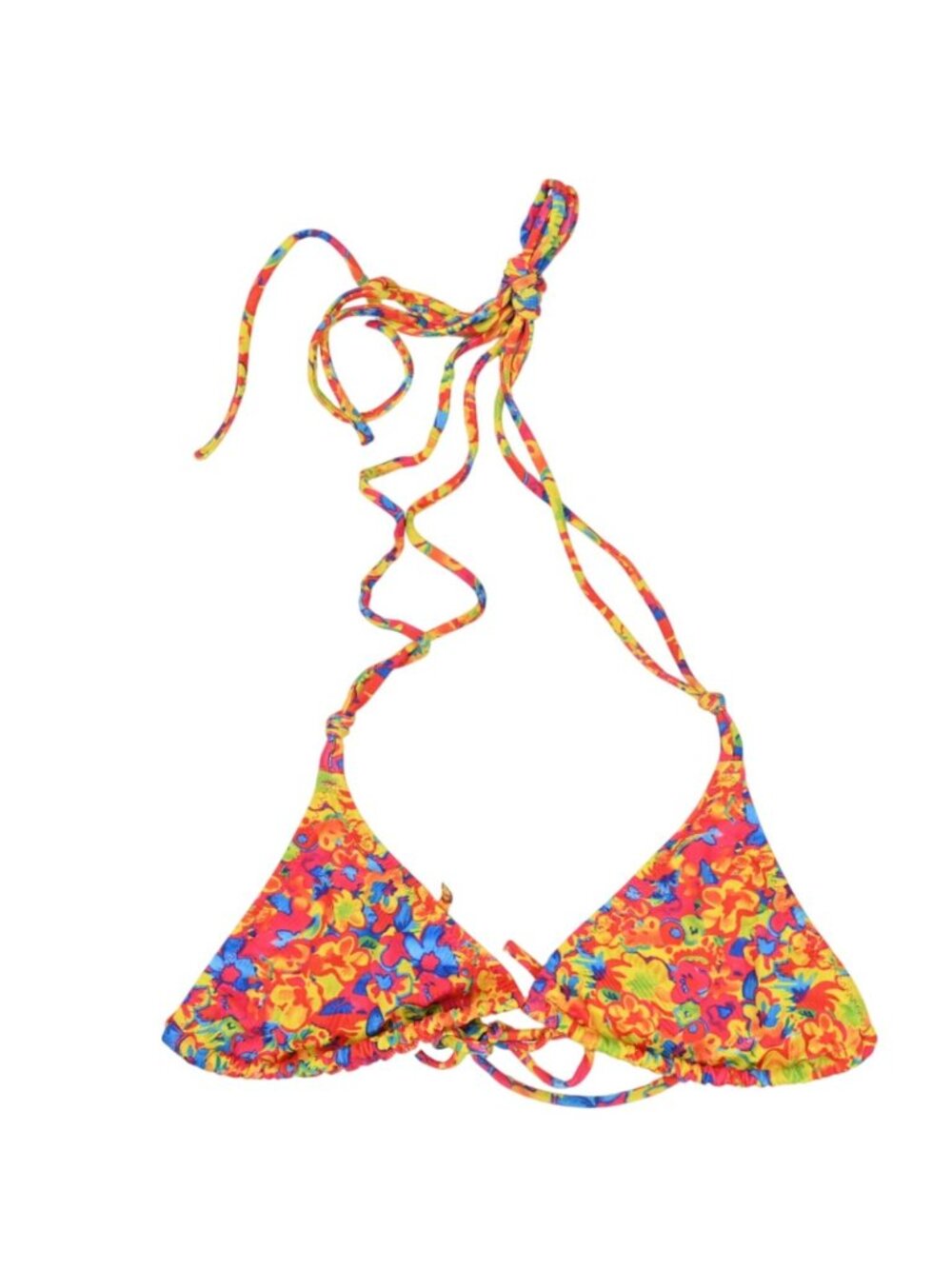 Heavy Manners Double String Bikini Top in Miss December